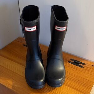 Hunter Classic Black Waterproof Boots
